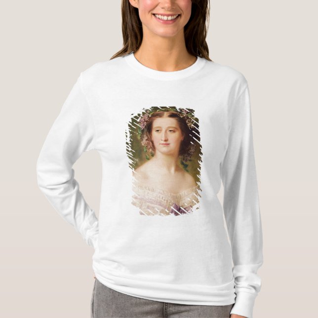 Camiseta Emperatriz Eugenie y sus señoras en esperar (Anverso)
