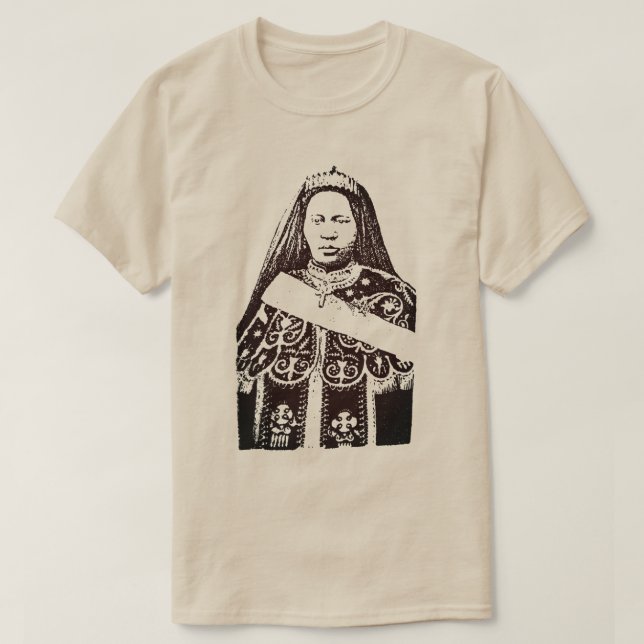 Camiseta Emperatriz Zewditu de Etiopía (Diseño del anverso)