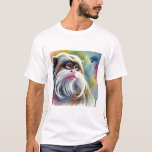 Camiseta Emperor Tamarin 300824AREF110 - Watercolor
