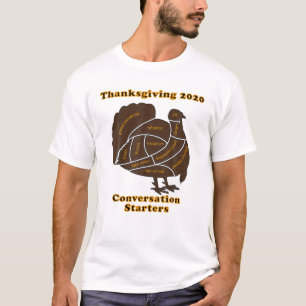 Camiseta Empezando la conversación de Acción de Gracias 2