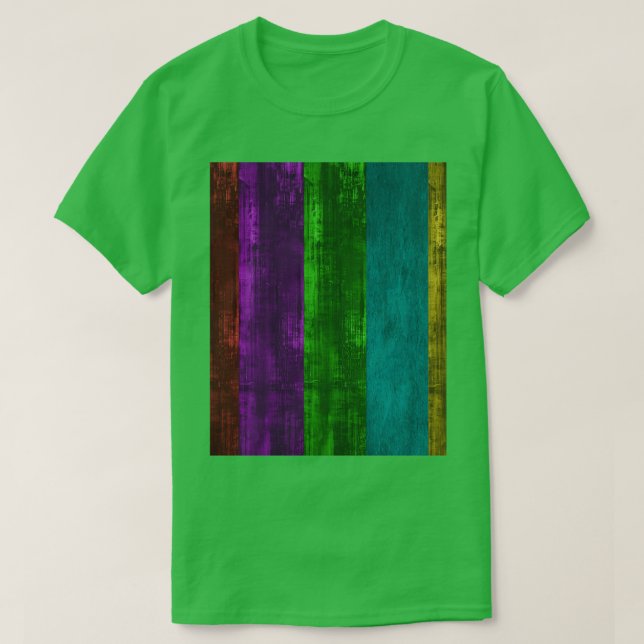Camiseta Empezar a usar gráfico morado (Diseño del anverso)
