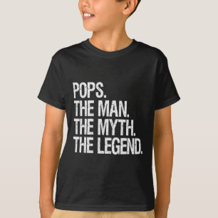 Camiseta Empieza El Hombre El Mito De La Leyenda Funny Padr