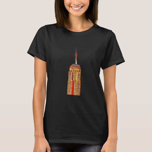 Camiseta Empire State Building New York 4 (Anverso)