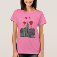 Empire State Building y Red Hot Air Balloons