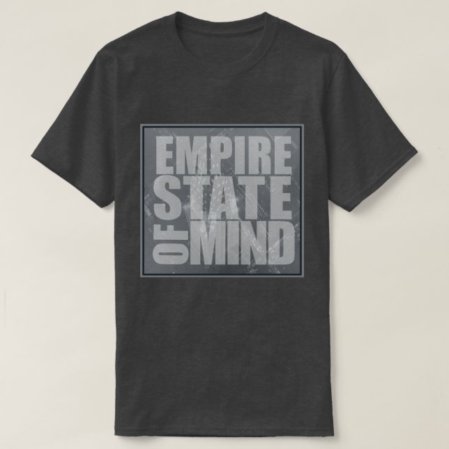 Camiseta Empire State of Mind (Diseño del anverso)