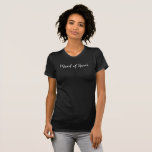 Camiseta Empleada de honor<br><div class="desc">camisa de honor perfecta para la soltera</div>