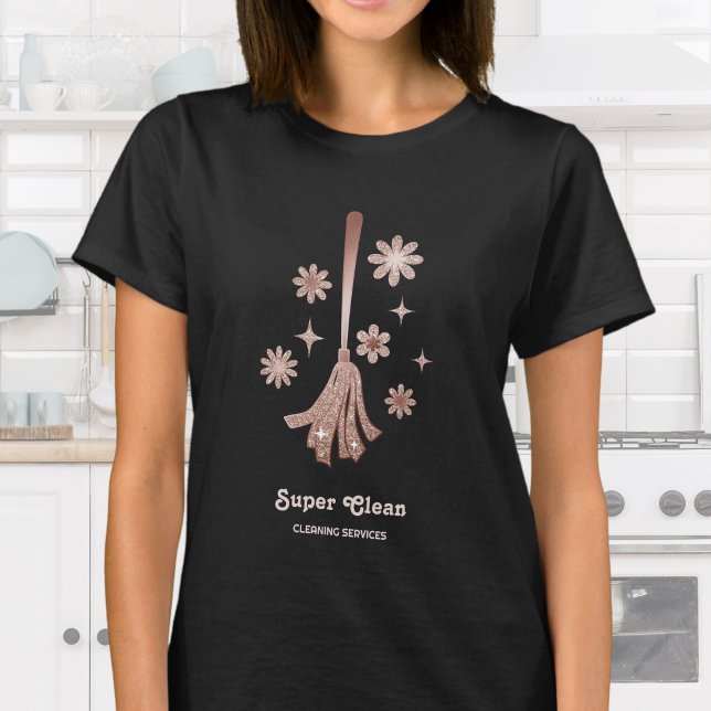 Camiseta Empleada de limpieza de casas Servicios de limpiez (Subido por el creador)