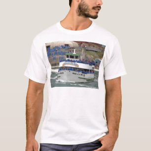 Camiseta Empleada del barco húmedo - Cataratas del Niágar