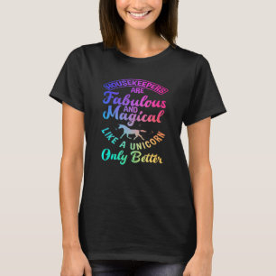 Camiseta Empleadas del hogar Señora de la limpieza mágica