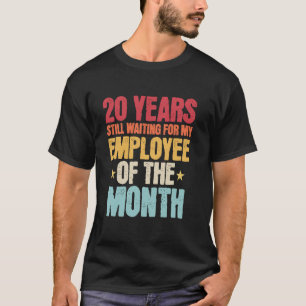 Camiseta Empleado 20 años de trabajo - 20 años aniversario