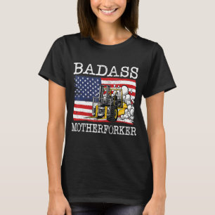 Camiseta Empleado de almacén Operador de elevación de horqu
