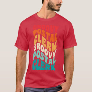 Camiseta Empleado de correo Vintage Retro 60 Vibes de los a