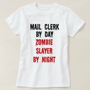 Camiseta Empleado de correo Zombie Slayer