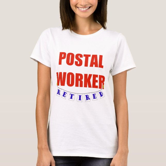 CAMISETA EMPLEADO DE CORREOS JUBILADO (Anverso)