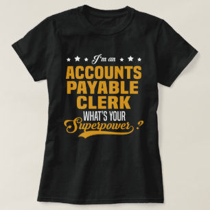 Camiseta Empleado de cuentas por pagar