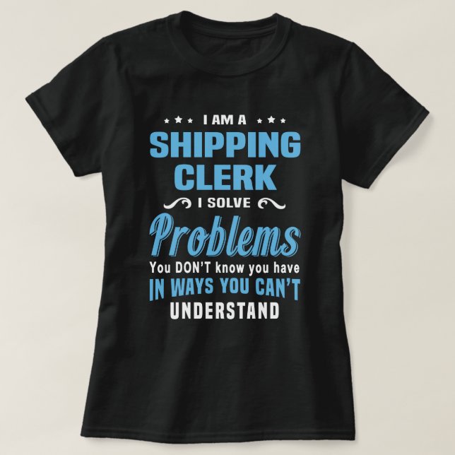 Camiseta Empleado de envío (Diseño del anverso)