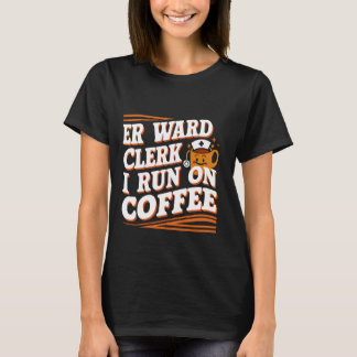 Camiseta Empleado De Er Ward Que Corro En Café -