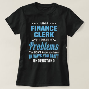 Camiseta Empleado de finanzas