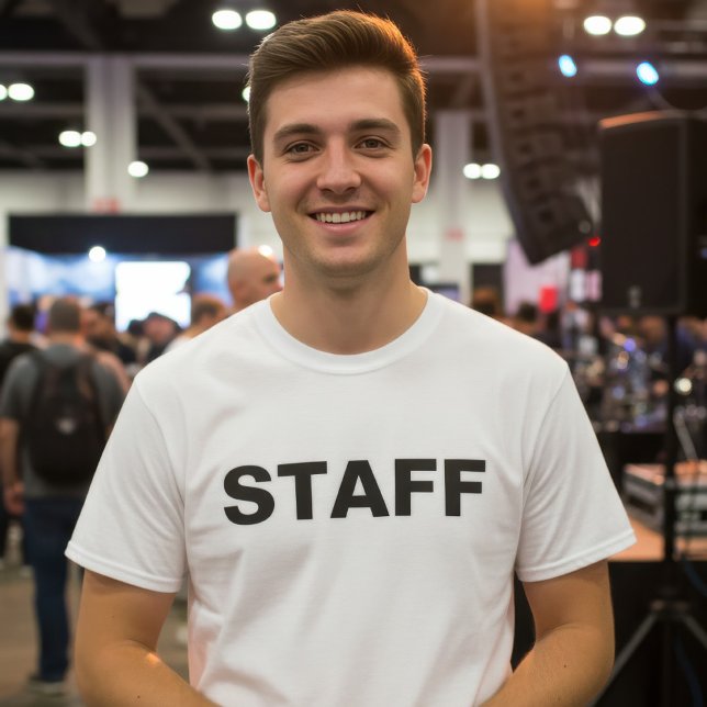 Camiseta Empleado de gestión de eventos del personal (Subido por el creador)