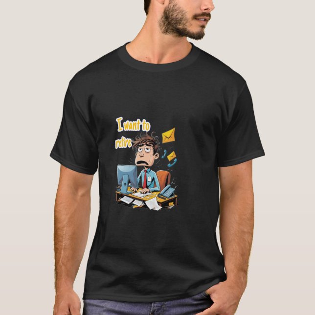Camiseta Empleado de jubilación (Anverso)