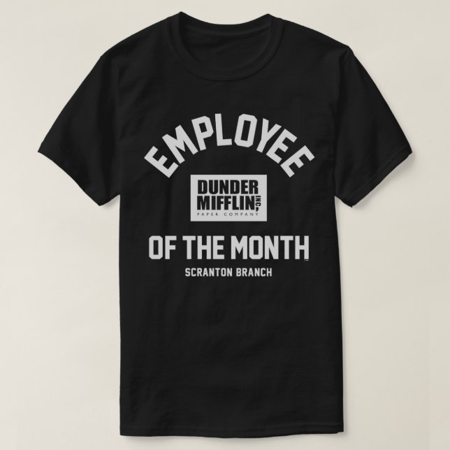 Camiseta Empleado De La Oficina Del Mes (Diseño del anverso)
