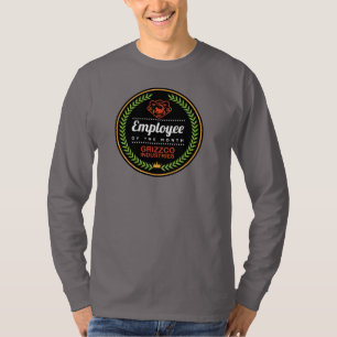 Camiseta Empleado de las industrias de Grizzco del mes