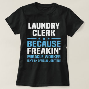 Camiseta Empleado de lavandería