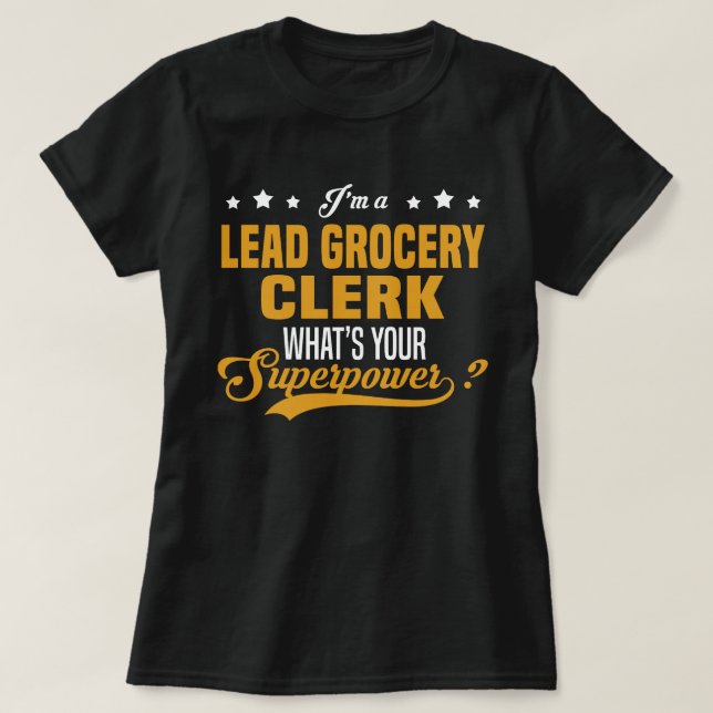 Camiseta Empleado de productos agrícolas (Diseño del anverso)