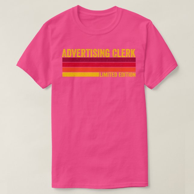 Camiseta Empleado de publicidad (Diseño del anverso)