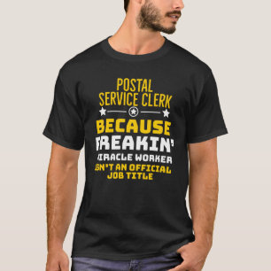 Camiseta Empleado de servicios postales