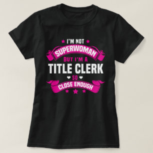 Camiseta Empleado de títulos
