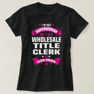 Camiseta Empleado de títulos al por mayor