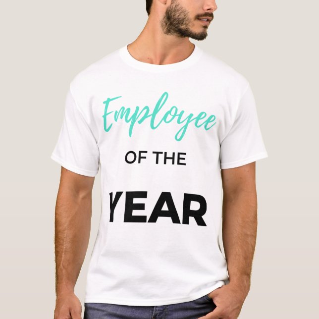 Camiseta Empleado Del Año 2 (Anverso)