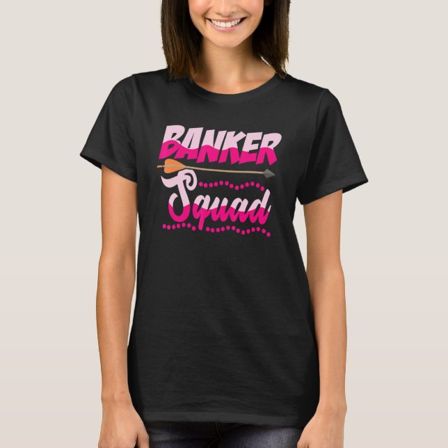 Camiseta Empleado del Banco de Squat Graphic Bank Tenedor d (Anverso)