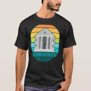 Camiseta Empleado del Banco Retro Gráfica del Empleado del