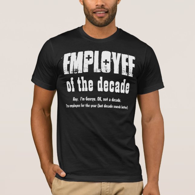 Camiseta Empleado del DECADE Apreciación a los Empleados V0 (Anverso)