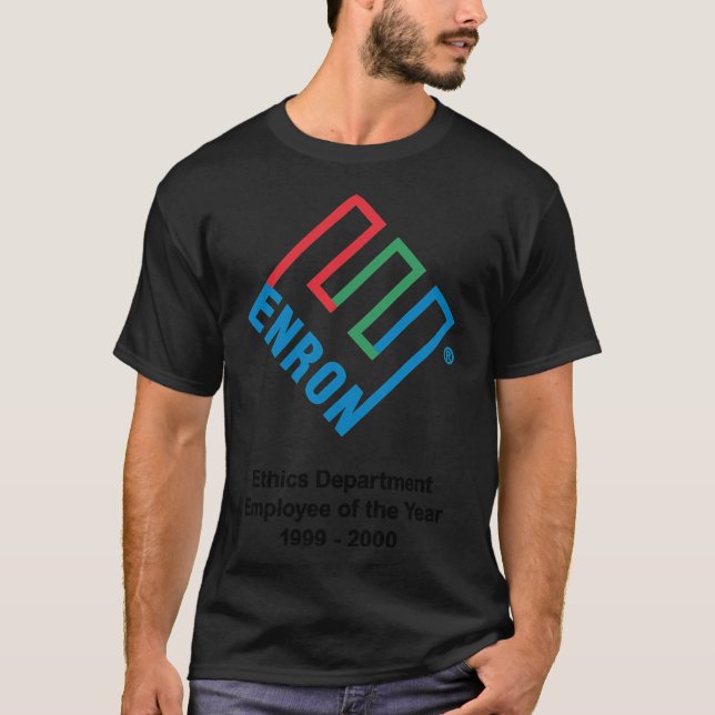 Camiseta Empleado Del Departamento De Ética De Enron Del Añ (Anverso)