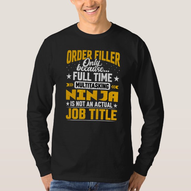 Camiseta Empleado del empleado del empleado de la orden de  (Anverso)