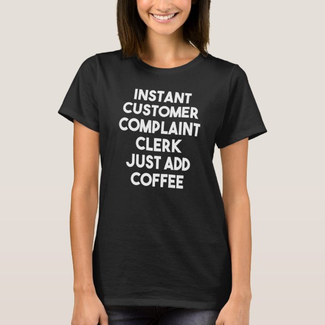 Camiseta Empleado instantáneo que cumple con los requisitos (Anverso)
