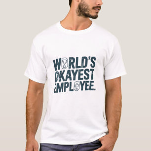 Camiseta Empleado Okayest del mundo