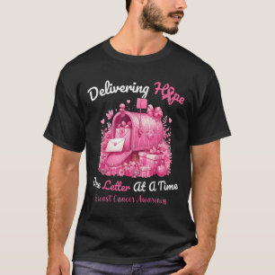 Camiseta Empleado postal para concienciar sobre el cáncer d