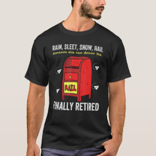 Camiseta Empleado postal retirado Carrier Retirement Postma
