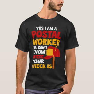 Camiseta Empleador Postal Mailman Mail Carrier Post Office