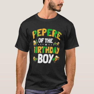 Camiseta Empleados de la construcción de un niño de cumplea