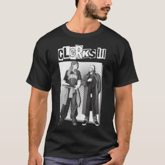Camiseta Empleados III Jay y Bob Silencioso Película Black 