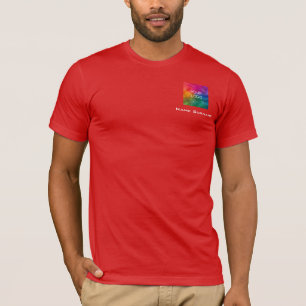 Camiseta Empleados promocionales Su Logo Aquí Negocios
