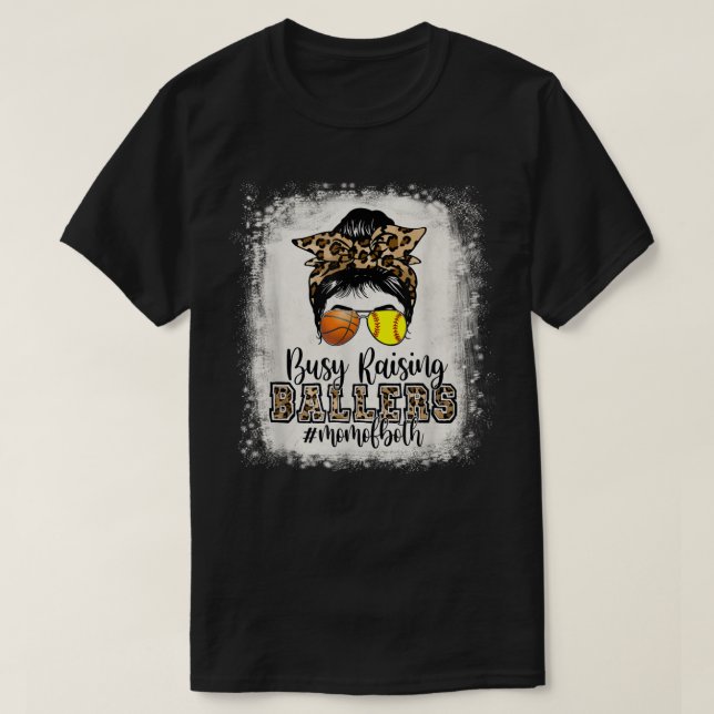 Camiseta Empleados Recaudando Baloncestistas A La Madre De  (Diseño del anverso)