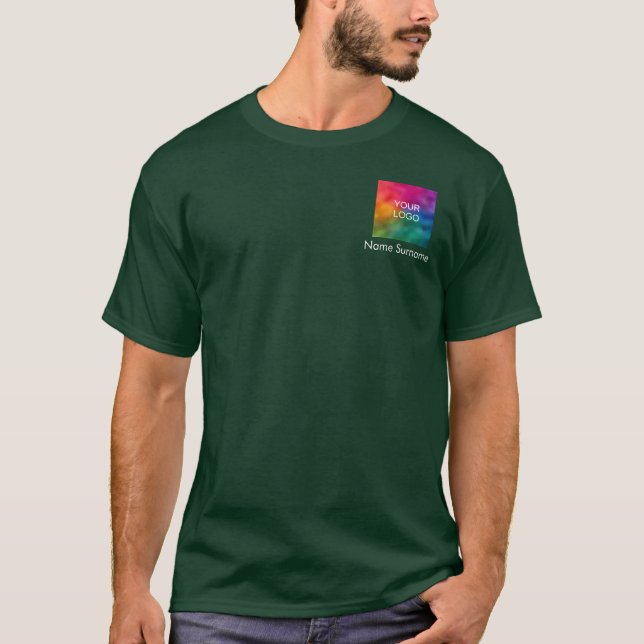 Camiseta Empleen el logo de los Hombres verdes de los bosqu (Anverso)