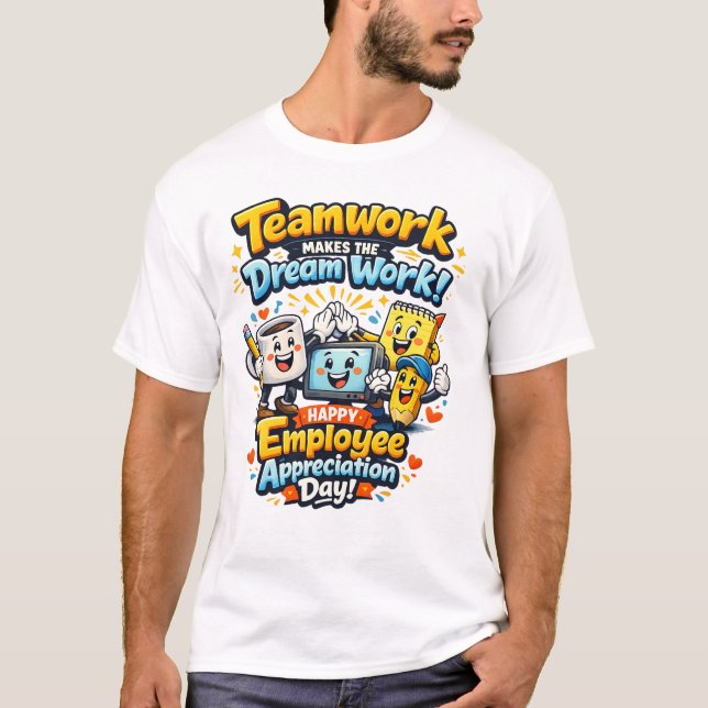 Camiseta Employee Appreciation Day T‑Shirt (Anverso)