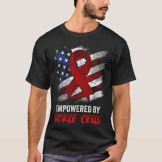 Camiseta Empoderado Por La Enfermedad De Células De Enferme
